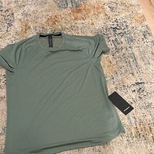 lululemon athletica Sage Green Short Sleeve Tee